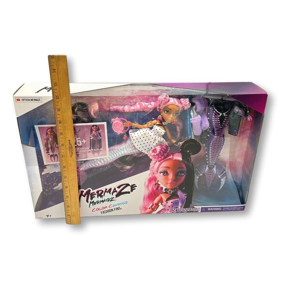 Mermaze Morra Fashion Doll MGA Fins Color Change New in Box - Picture 6 of 6